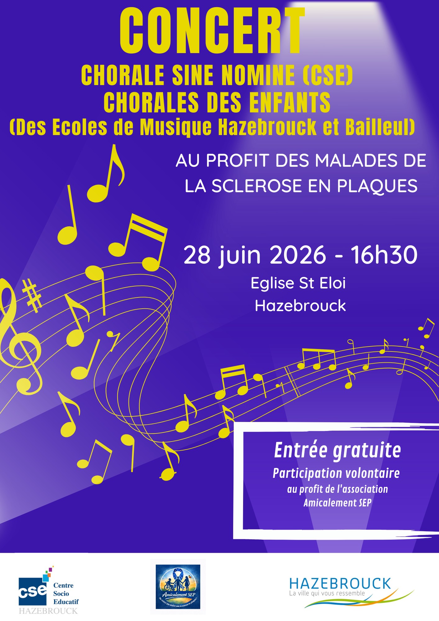Concert Saint Eloi le 28 juin